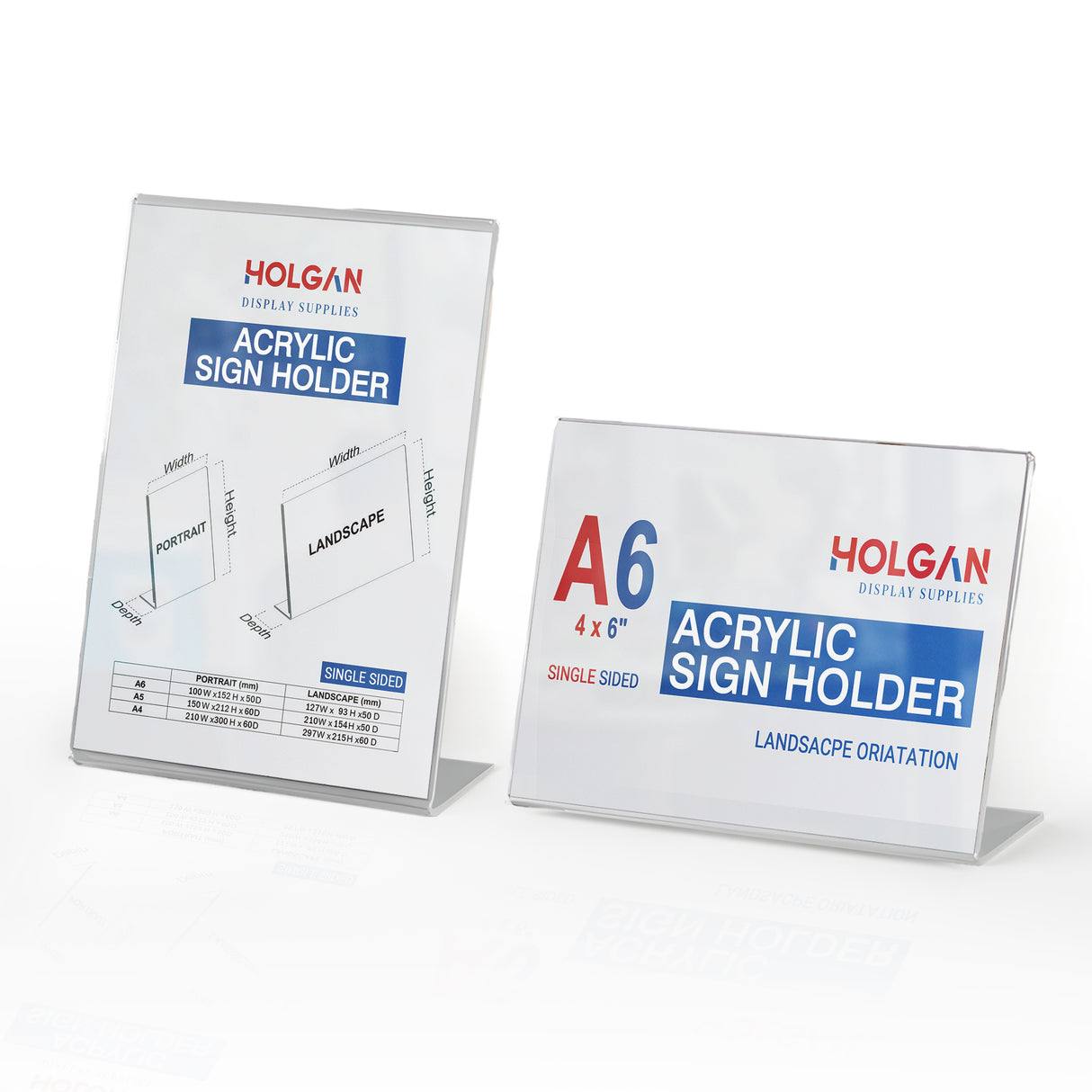 Sign Holder - Single Sided