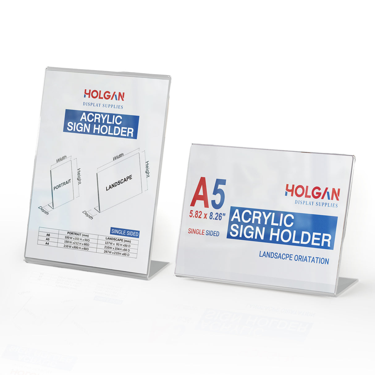 Sign Holder - Single Sided