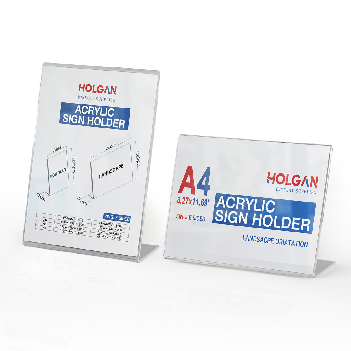 Sign Holder - Single Sided