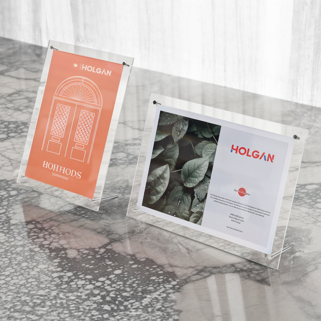 This Acrylic Sign Holder has Polished Edged Acrylic that Stands out in ...