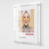 Wall Mount Acrylic Sign Holder with Standoffs
