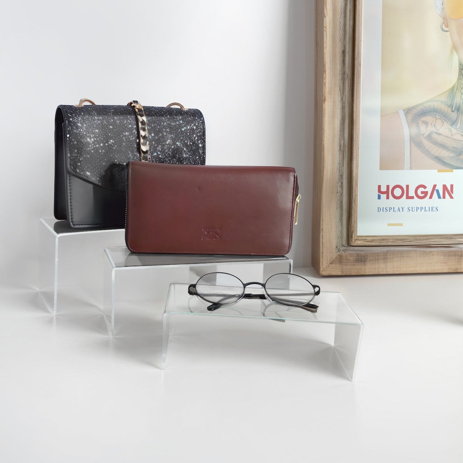 Simple Bridge Display U Shaped Display Bridge – Holgan Display Supplies